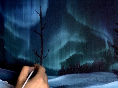Auroral Display - Painting Lesson