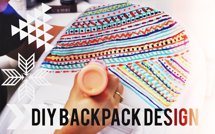 DIY Backpack Design! & #OOTD