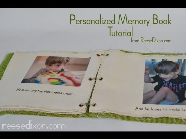 DIY Christmas present for kids: Personalized Story Book