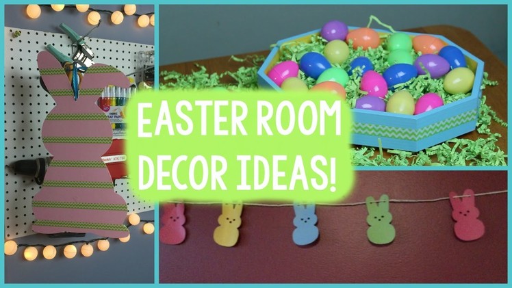 DIY Easter Room Decor + Spring Room Decor | Tanner Bell
