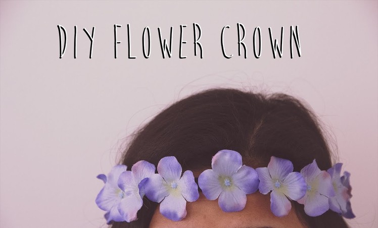 DIY Flower Crown | Quick & Easy