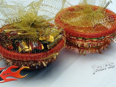 DIY Gift Idea | Gift Basket (How to make)  | JK Arts 085