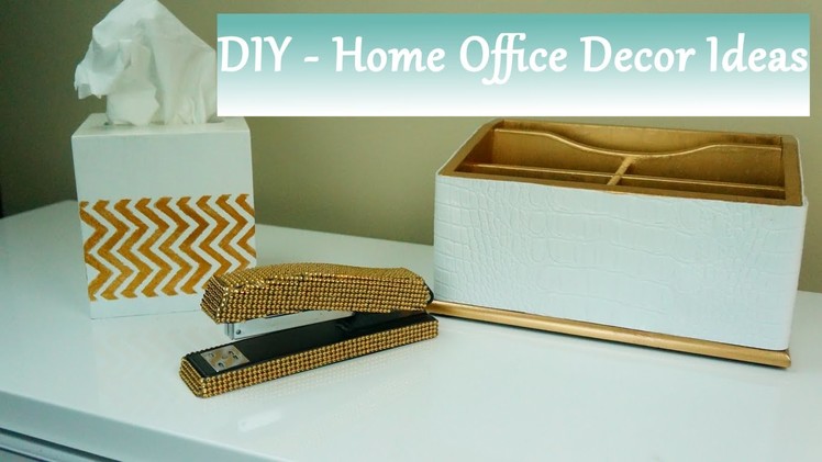 DIY: Home Office Accessories Ideas