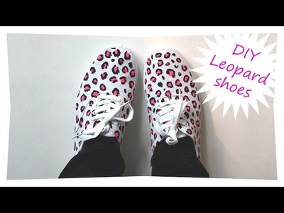 DIY Leopard shoes! | Liesjaa Anna