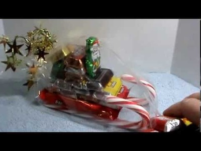 DIY~ Make A Candy Sleigh! Inexpensive And Super Cute!