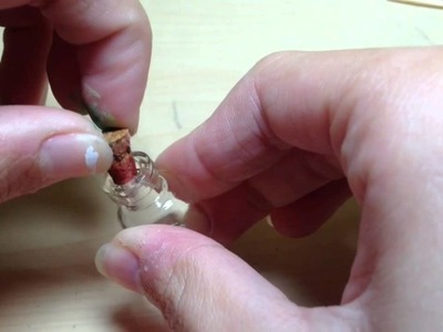 DIY- Miniature Bottle Charm: Dragon Soul | Bouteille en Miniature: Âme de Dragon