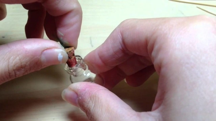 DIY- Miniature Bottle Charm: Dragon Soul | Bouteille en Miniature: Âme de Dragon