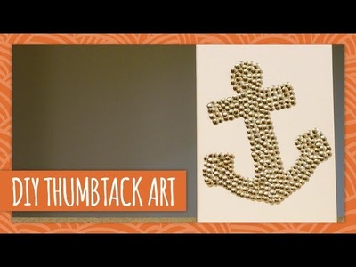DIY Thumbtack Art - HGTV Handmade