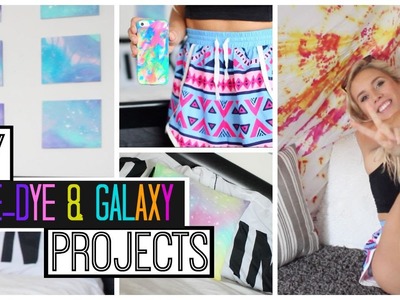 DIY Tie-Dye & Galaxy Projects | Phone Cases, Tapestries & More!