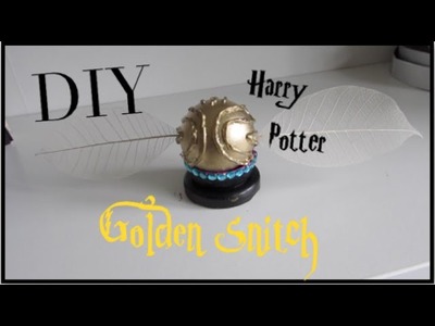 Harry Potter DIY I Golden Snitch Prop DIY! Quick Cheap and Easy