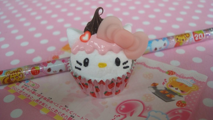 Hello Kitty Cupcake Paperweight Tutorial! =^.^=