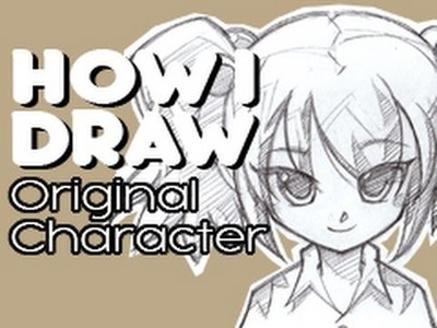 How I Draw Anime.Manga Girl.Pony Tails