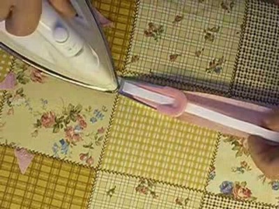 How I use a fusible bias tape maker