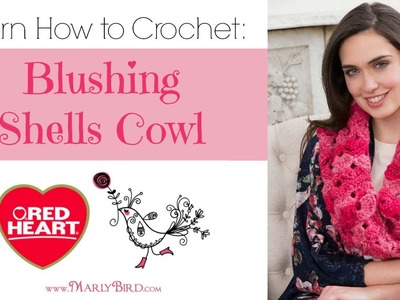 How to Crochet: Blushing Shells Cowl