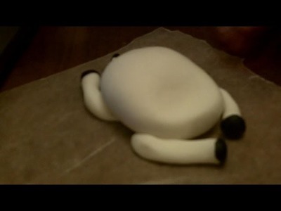 How to Make a Fondant Cow Part 1