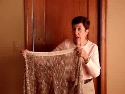 How to make a knit tallit