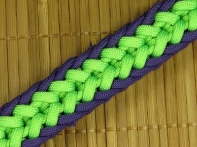 How to make a Woven Clove Hitch Paracord Sinnet (Paracord 101)