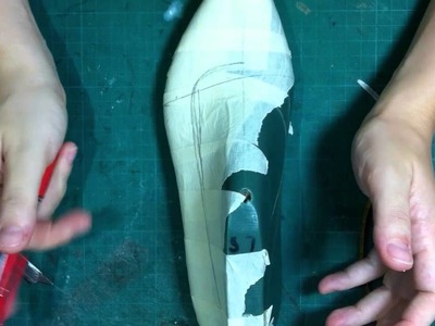 How to make shoes:Basic Pumps pattern part 1
