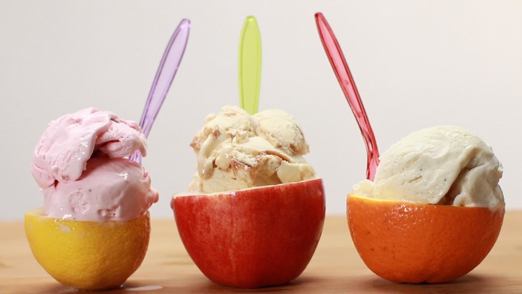 Ice Cream Fruit Bowls