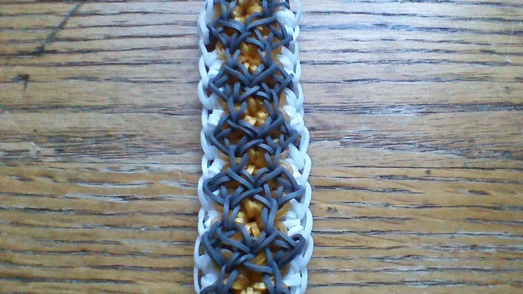 NEW Rainbow Loom Alhambra Bracelet
