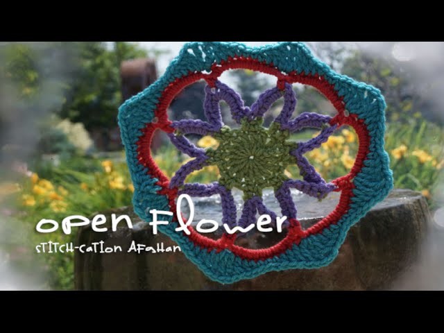 Open Flower Motif for Stitch-cation