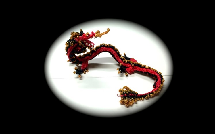 Part 12.12 Rainbow Loom Chinese Dragon Adult