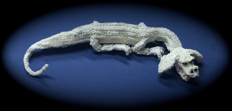 Part 7.9 Rainbow Loom Falkor from The NeverEnding Story, Adult