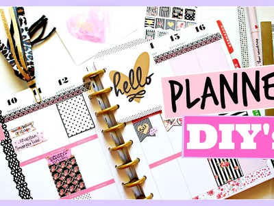 PLANNER DIY’S: Page Flags, Covers, and Bookmarks | Huge GIVEAWAY!