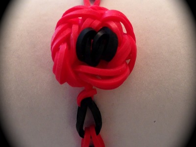 Rainbow Loom Charm: Poppy Flower from Made by Mommy