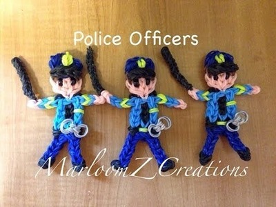 Rainbow Loom Police Officer: How To