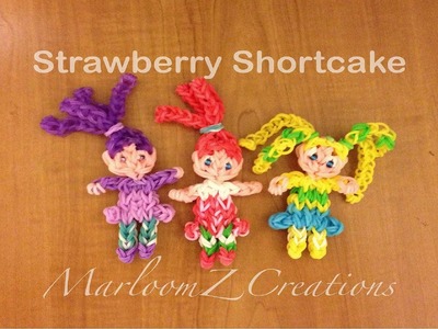 Rainbow Loom Strawberry Shortcake "Pictorial" - Original Design