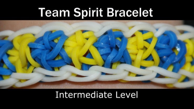 Rainbow Loom® Team Spirit Bracelet