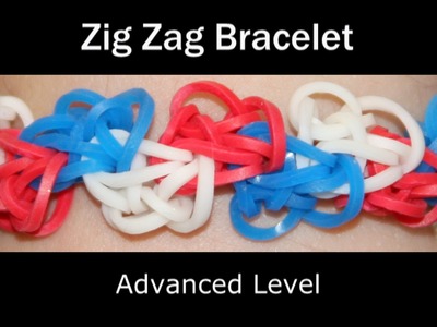 Rainbow Loom® Zig Zag Bracelet