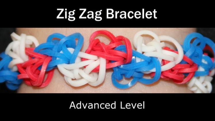Rainbow Loom® Zig Zag Bracelet