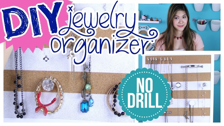 Room Organization: DIY Jewelry Organizer for Hanging Necklaces and Bracelets | DecorateYou