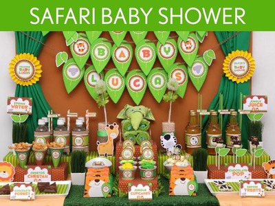Safari Baby Shower Party Ideas. Safari - S10