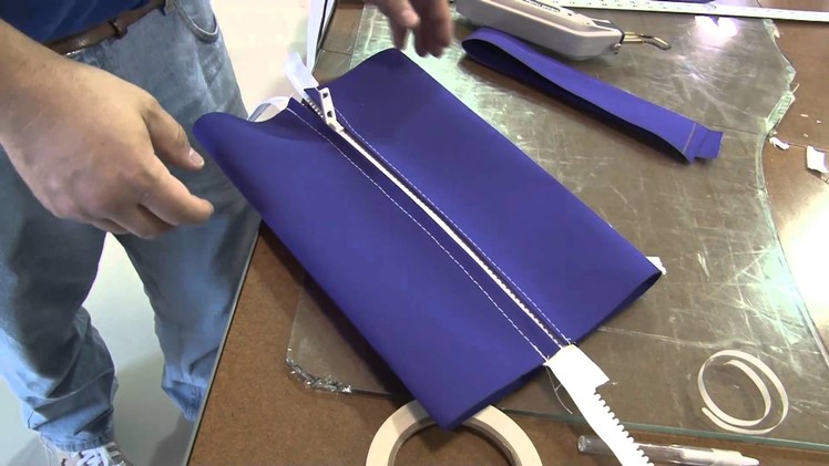 Sewing Zippers 103 -- Rip Zipper Approach