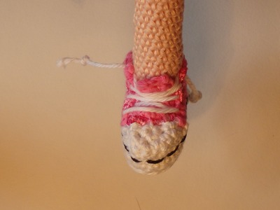 Sneaker all-star for dolls crochet  tutorial