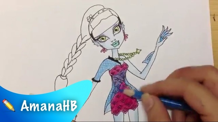Speed Drawing of Lagoona Blue "13 Wishes" (HD)