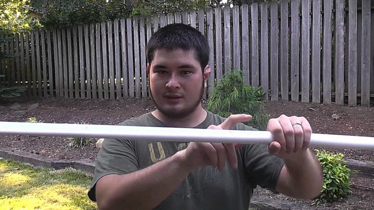 The Hobbit Inspired Elven PVC Horsebow, 40-45 Pounds, Part 1