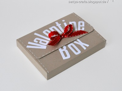 Valentine Box - Gift Card Box - Karten-Geschenkbox (2013)