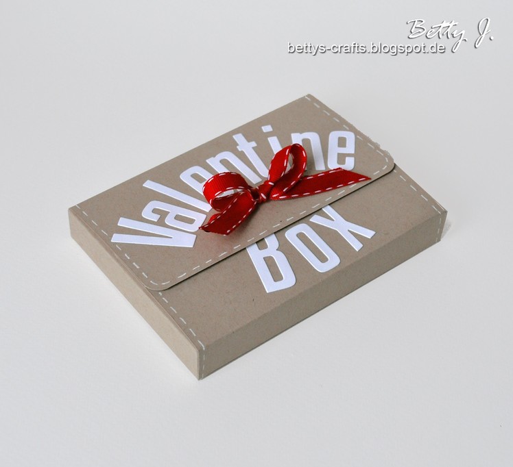 Valentine Box - Gift Card Box - Karten-Geschenkbox (2013)
