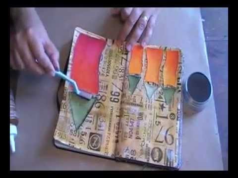 'When was the last time. ' art journaling
