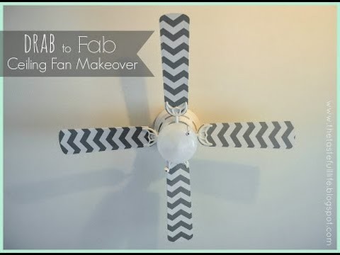 8 Cool DIY Ceiling Fan Makeovers