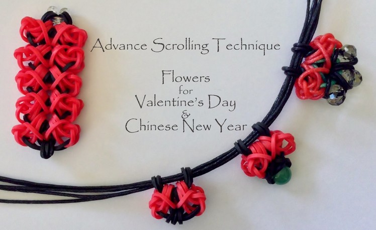 Advanced Scrolling Technique - Flowers for Valentine's Day & Chinese New Year