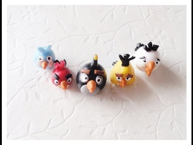 Angry Birds (clay miniatures)
