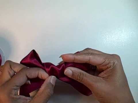 APG - Tie Simple Bow with DoubleSided Ribbon