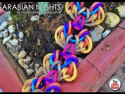 ARABIAN NIGHTS Hook Only bracelet tutorial