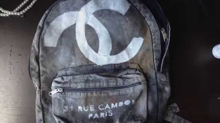 Chanel 2014 Inspired Backpack DIY | 5feet 6inches