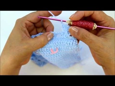 Crochet Along Baby Layette - Bonnet (Video 3)